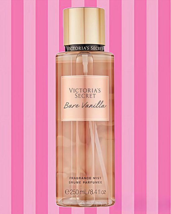 Victoria's Secret Bare Vanilla | Dames Fragrance Body Mist Parfum 250 ML | Met Cadeauzakje