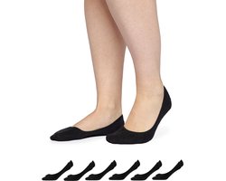SNOCKS Loafer Sokken - Footies Dames - Footies Heren - Onzichtbare Sokken - Invisible Sokken - Kousenvoetjes - Maat 38-46 - 6 Paar - Duurzaam Cadeau