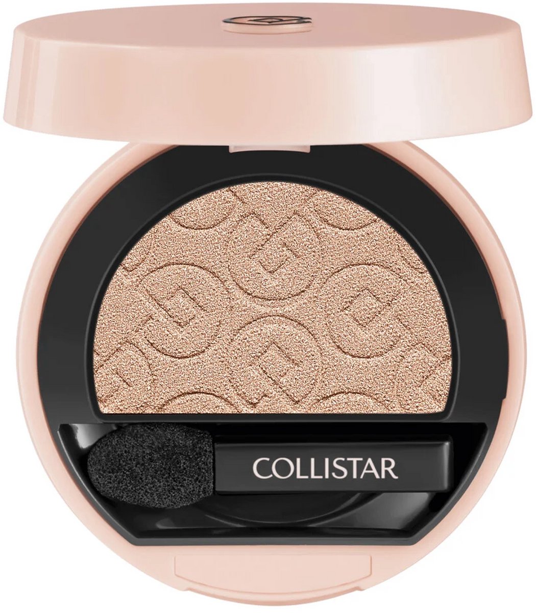 Collistar Impeccable Compact Eye Shadow Satin | 425 - Champagne | Oogschaduw 3gr - 425 Champagne