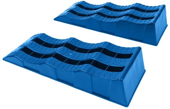 3000 Kg. Oprijbokken Wielbalancers Camper Levellers Set Voor Auto 610 x 210 x 120 mm. van Carpoint — afbeelding 4
