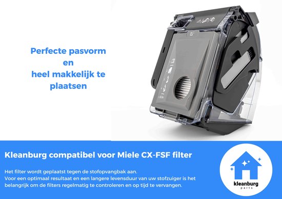 Filtre CX1 Pour Aspirateur Miele Boost CX1 – Lot De 2 Filtres De Rechange ( SF-HY 60 & CX-FSF) – Anti-Allergènes Filtres Lavables Miele CX1 PowerLine Filtre CX1 Pour Aspirateur Miele Boost CX1 – Lot De 2 Filtres De Rechange ( SF-HY 60 & CX-FSF) – Anti-Allergènes Filtres Lavables Miele CX1 PowerLine