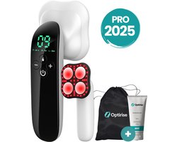 Cellulite Massage Apparaat - EMS Apparaat met Warmte - Vetverbranding Buik, Billen & Benen - Red light Therapy - Draadloos & Oplaadbaar