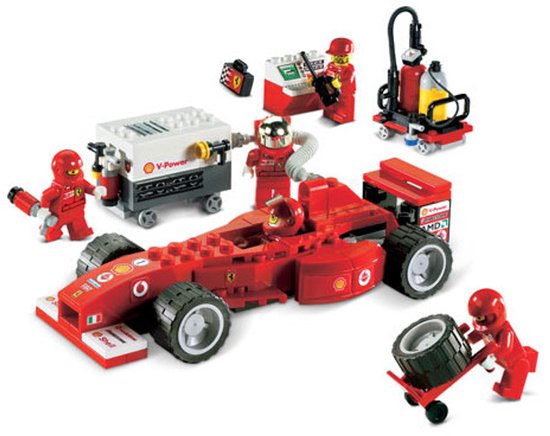 LEGO 8673 Ferrari F1 Fuel Stop | bol