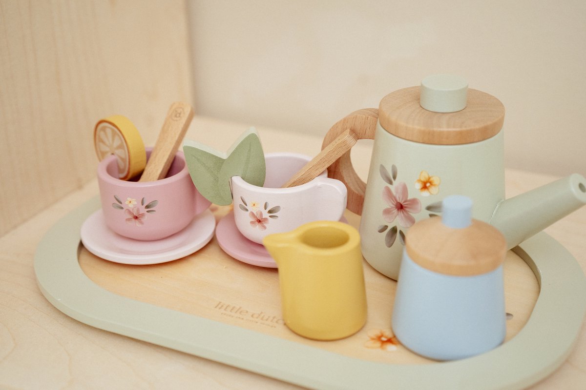 Little Dutch Theeservies – Hout — afbeelding 8