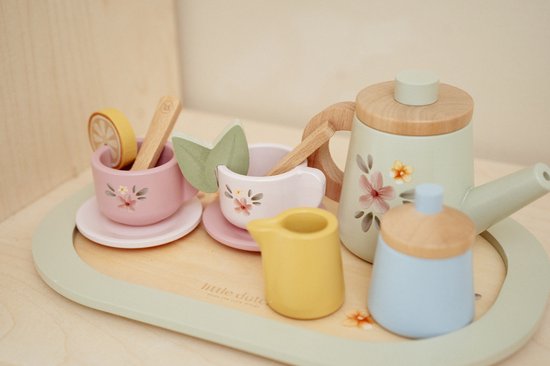 Little Dutch Theeservies - Hout van Little Dutch — afbeelding 3