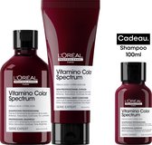 L'Oréal Professionnel Vitamino Color Spectrum Bundel + cadeau - Shampoo 300ml, Conditioner 200ml en cadeau Travelsize Shampoo 100ml