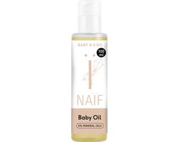 Naïf - Baby Olie - Baby & Kids - Huidverzorging - Natuurlijke Ingrediënten - Gevoelige Huid - Vegan - 100ml