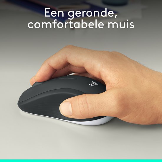 Logitech MK540 Advanced clavier Souris incluse RF sans fil QWERTY US International Noir, Blanc