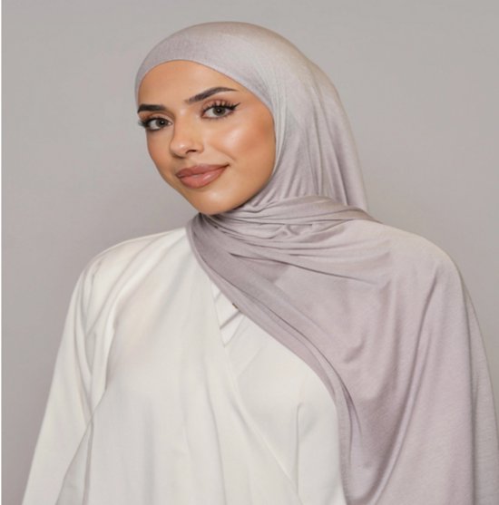 Jersey de Bamboo - gris clair