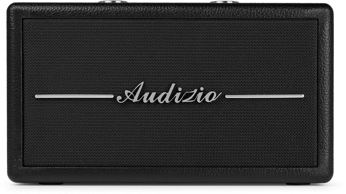Enceinte Bluetooth Rétro Audizio Tune60 30W - Radio FM/DAB+, Entrée AUX/USB, Batterie Optionnelle, Design Vintage Marron