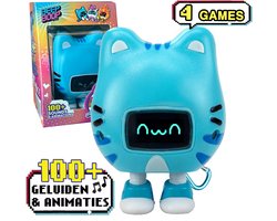 foto van (FAVORIET) Beep Boop Miao Miao – Je virtuele huisdiertje (Hij wil graag de blauwe poes of vlammetje)
