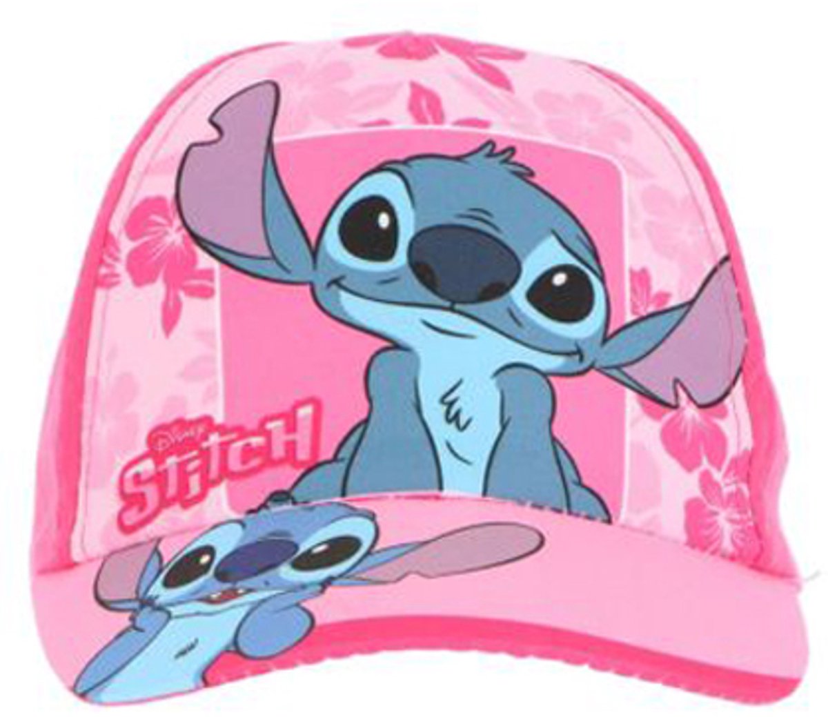Disney Stitch Kinderpet – Roze Meisjes Cap – Maat 52-54cm – Verstelbaar – Zomer Hoedje – 3 t/m 11 Jaar