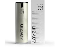 LAYZIN SERUM 01 Hyaluronzuur Gezichtsserum – Hoge & Lage Moleculaire Hyaluron – Intense Hydratatie Droge & Vochtarme Huid – Vermindert Rimpels & Fijne Lijntjes – Vergrote Poriën – Huidelasticiteit – Anti-Aging – Glow – Vegan & Geurvrij – 30 ml
