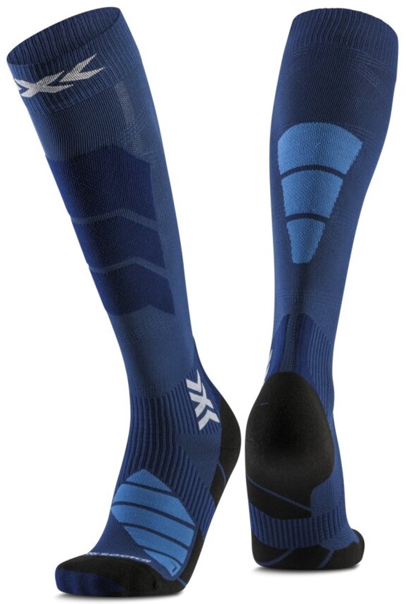 X-Socks Ski Expert OTC skisokken met semi-compressie Zwart