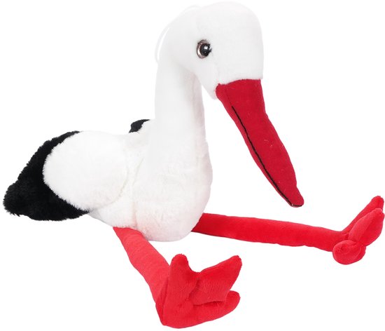 Pluche Kip knuffel - vogel - 20 cm - knuffeldier - boerderijknuffel