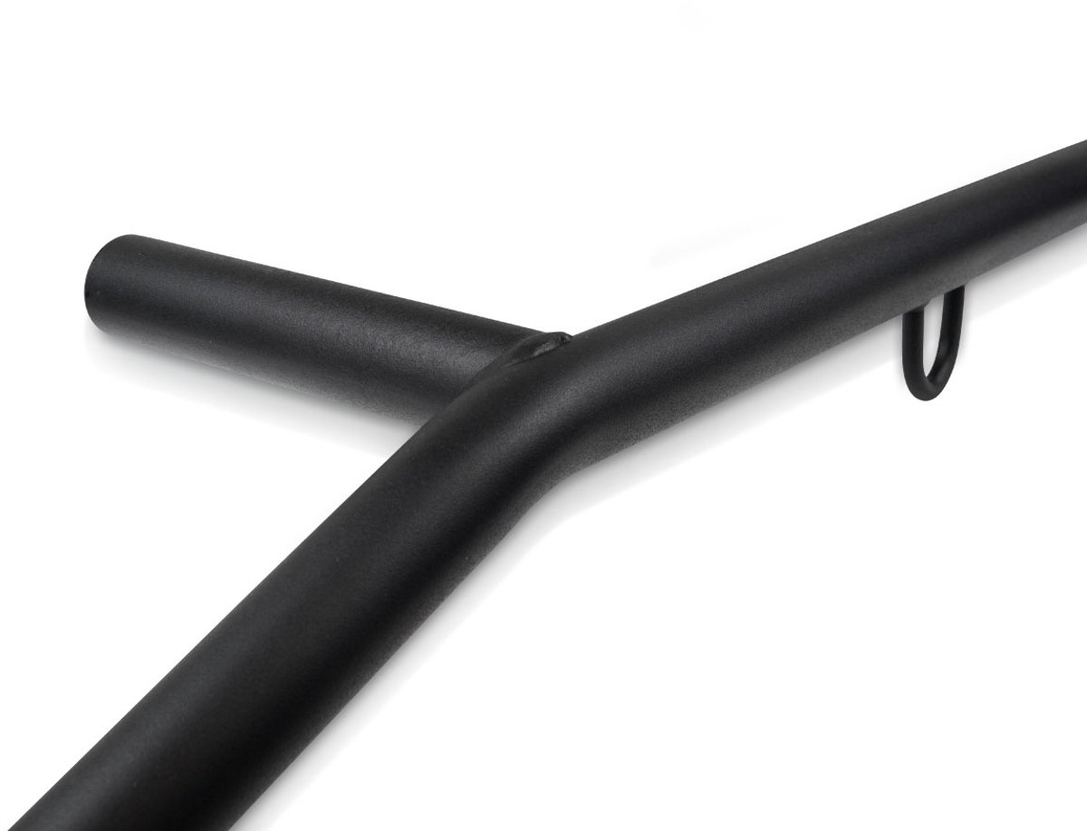 StreetGains® Optrekstang Compact Grip Pull-Up Bar – Plafondmontage – 3 Greepposities – RocketFrame® Constructie – Met Haak – Voor Binnen & Buiten – Calisthenics & Fitness thumbnail 6