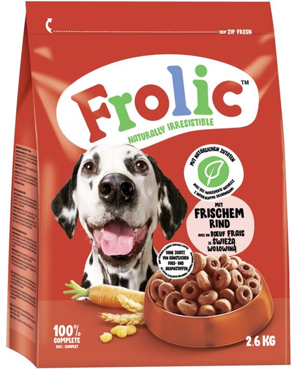 Frolic Frolic droog rund 2,6 kg