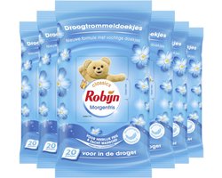Robijn Morgenfris Droogtrommeldoekjes 6 x 20st