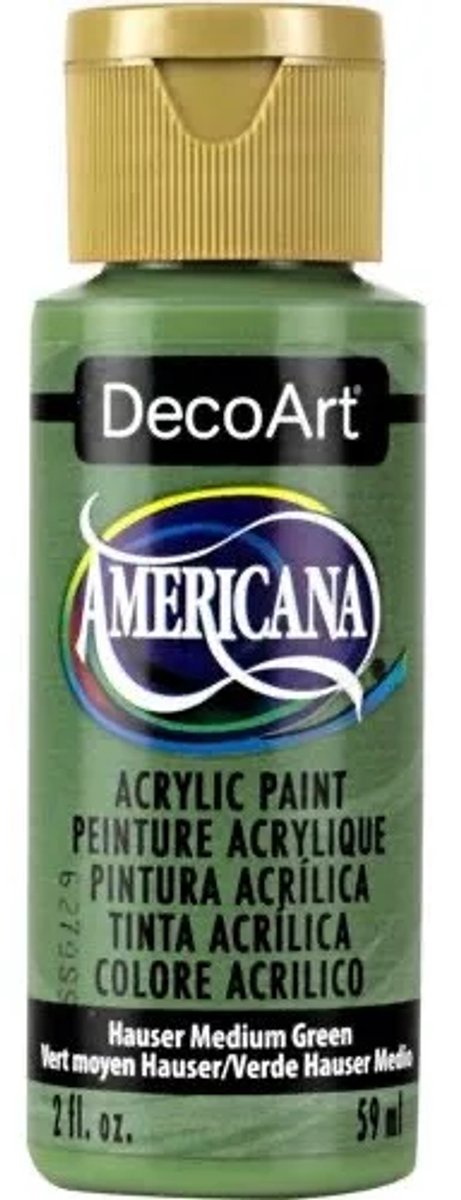 Americana Acrylics 59ml, Hauser Medium Green