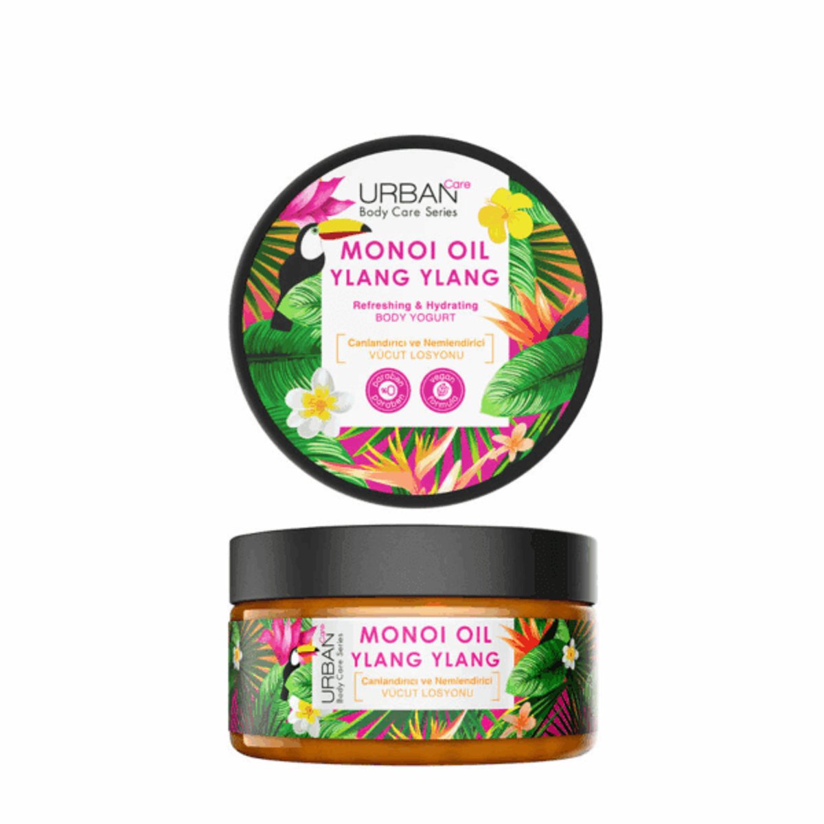 Urban Care Monoi & ylang ylang refreshing body yoghurt 250 Milliliter