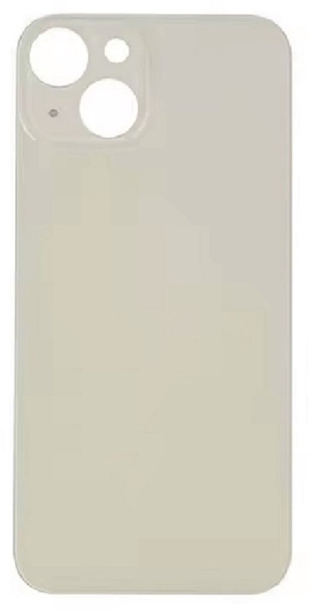 Voor iPhone 14 Batterij Cover Achterkant Behuizing Zilver(Starlight)