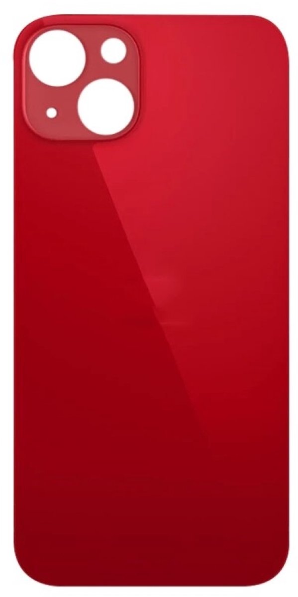 Voor iPhone 14 Batterij Cover Achterkant Behuizing Rood