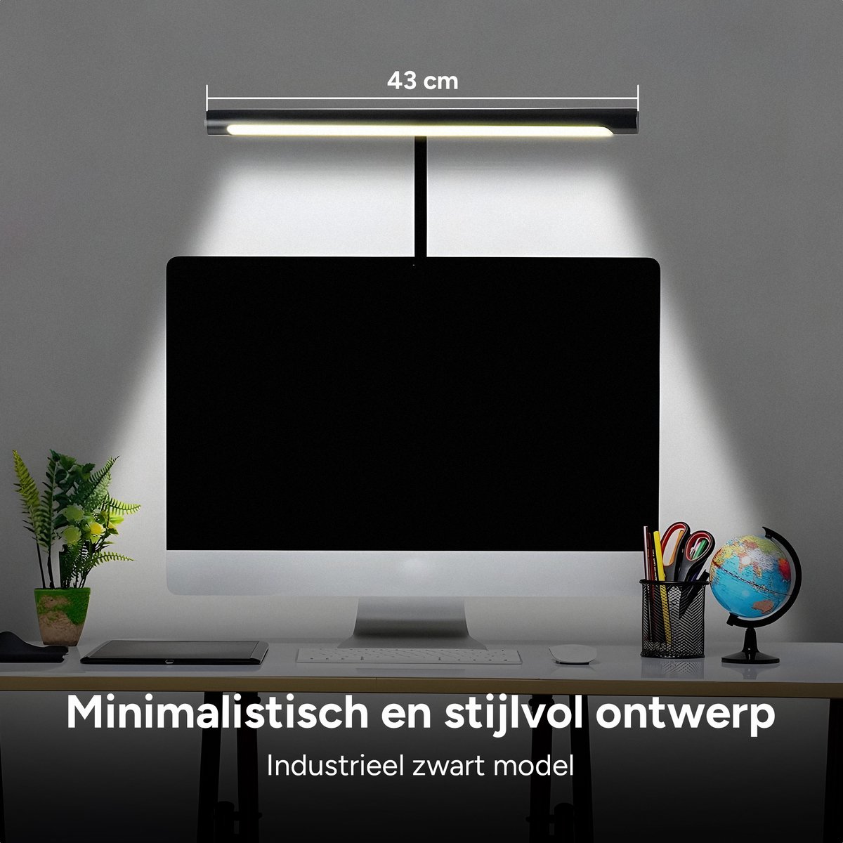 RS Goods LED-bureaulamp met klem en dimfunctie thumbnail 5