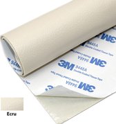 Lederen reparatieset, Middelbeige, 40 x 160 cm, kunstleer, zelfklevend, lederen patches, zelfklevende lederen patch voor bank, autostoelen, accessoires, jassen, handtassen
