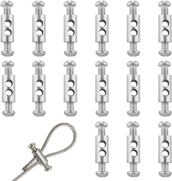 drywallXpress Set 150cm 2 Perlon Koorden met Zipper
