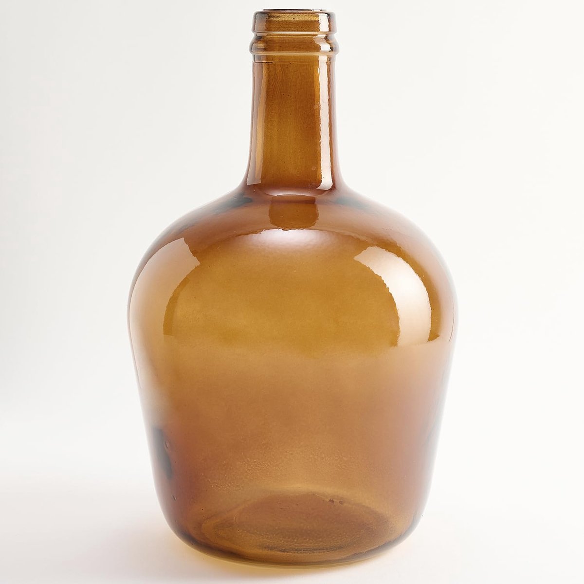 Glazen karaf in mediterrane stijl - multifunctioneel - 4L - barnsteen