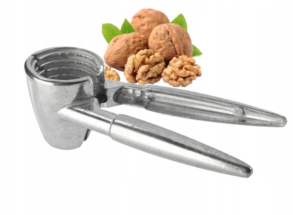 Walnoot- en hazelnootcracker van roestvrij staal