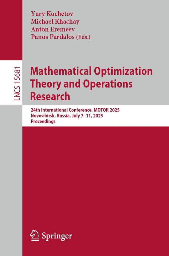 Springer Nature Proceedings Computer Science - Mathematical  ... - cover