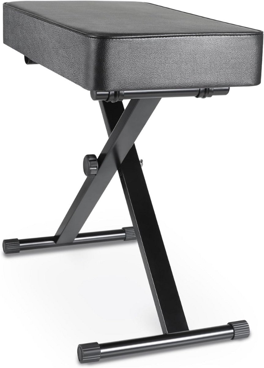 ZRSS® Pianokruk Verstelbaar 50-56cm - Opvouwbaar - Keyboard bank - Kussen 53 x 30 cm