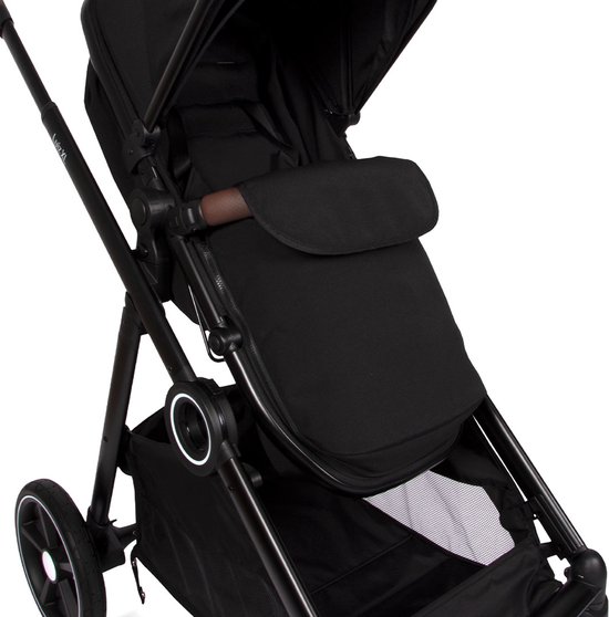 Baninni Voetenzak voor Duo Kinderwagen Luiz XL Zwart van Baninni — afbeelding 2