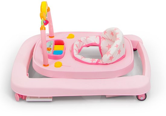 Baninni Loopstoel Totti 2-in-1 Roze van Baninni — afbeelding 4