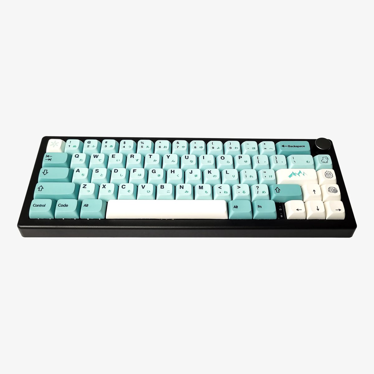 Keycaps Iceberg - XDA - PBT - Dye Sublimation - 125 Keys