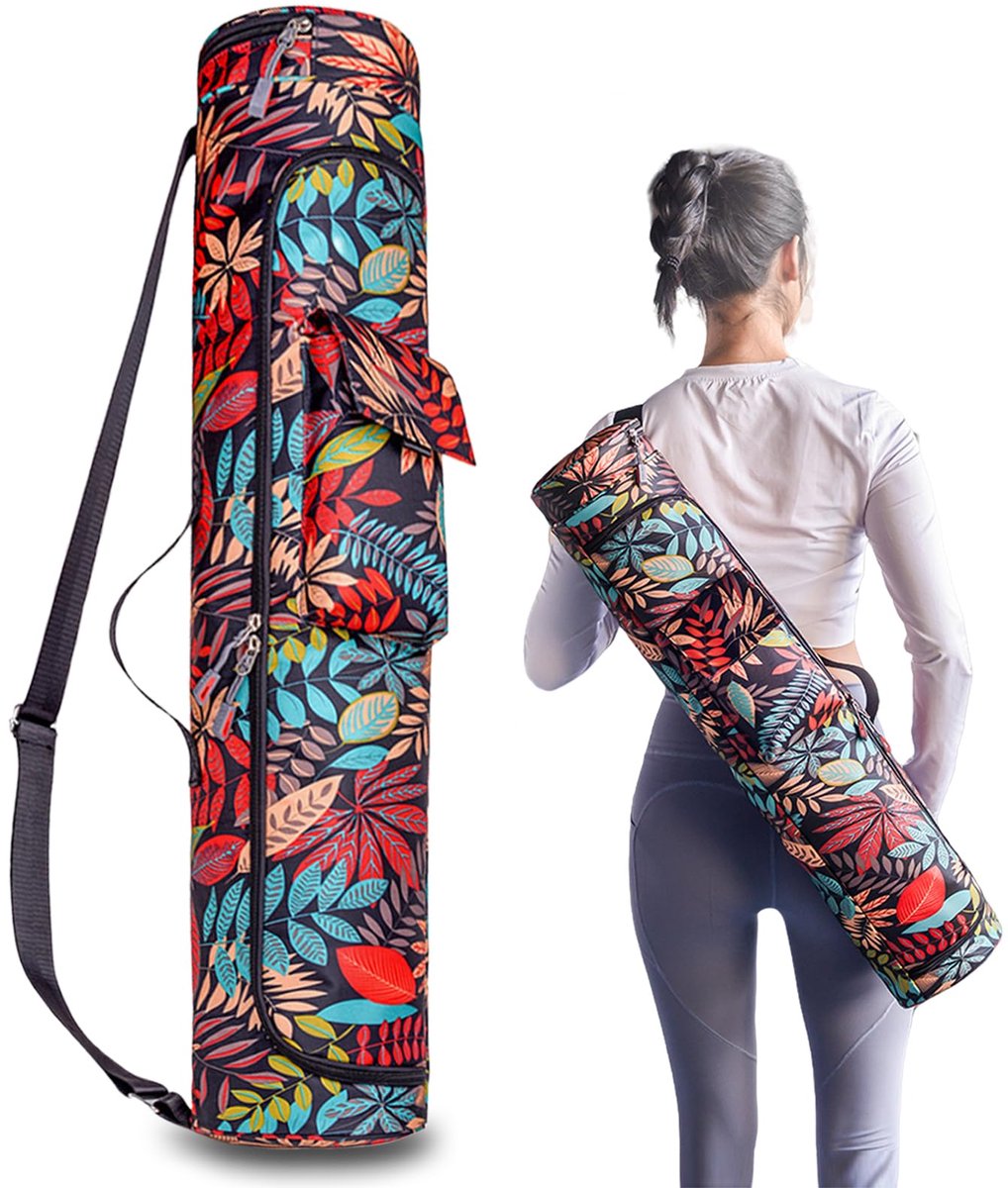 Ibenzoa® Yogatas & Verstelbare Schouderriem - 76x16x16 cm