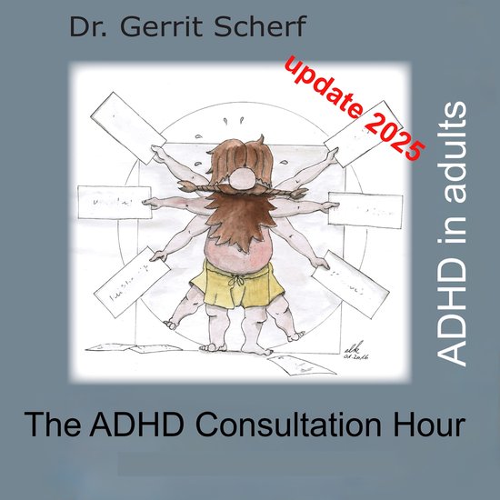The ADHD Consultation Hour, ADHD in Adults, Update 2025 - cover