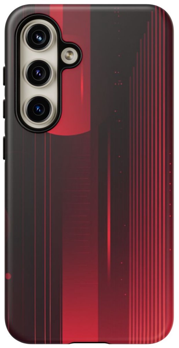 Abstracte Geometrische Vormen – Telefoonhoesje Geschikt voor Galaxy S24