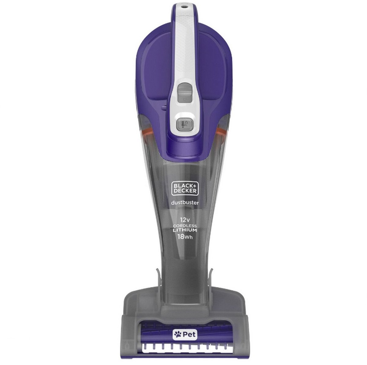 BLACK+DECKER PET Dustbuster DVB315JP-QW Kruimeldief Paars - afbeelding 3