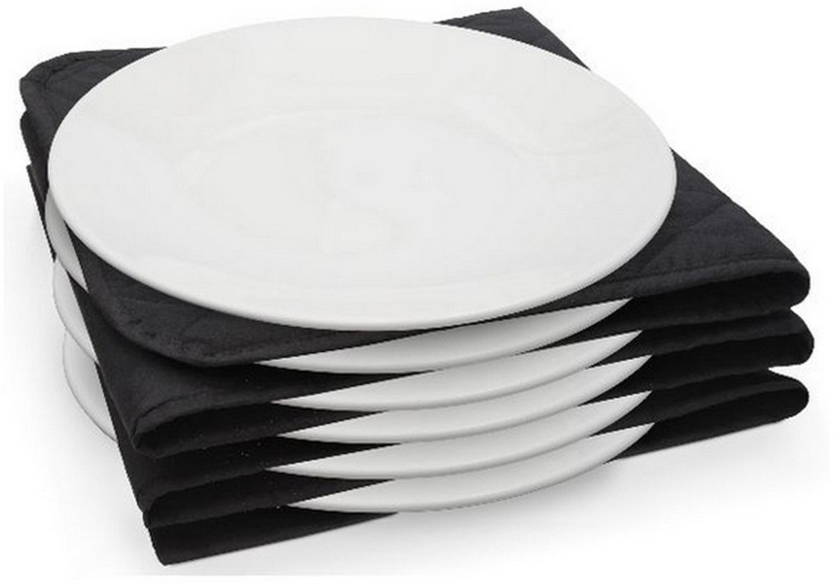 bordenwarmer 30x30cm zwart - riviera & bar - qca300e