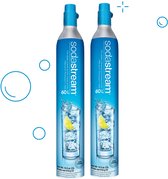 Sodastream Lot de 3 cylindres de gaz co2 60l quick connect pour machine à gazéifier - 3 x cylindre quick connect - Electroménager