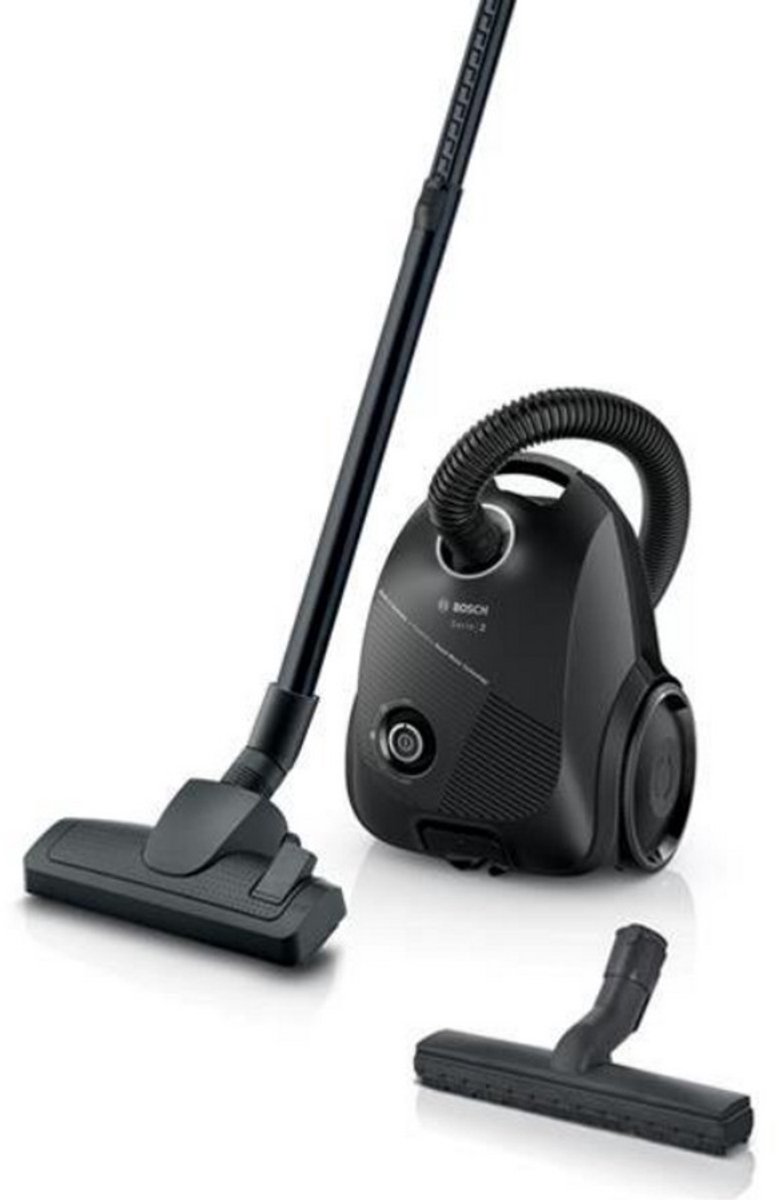 BOSCH BGLS2BA3H Serie 2 Stofzuiger met zak Zwart
