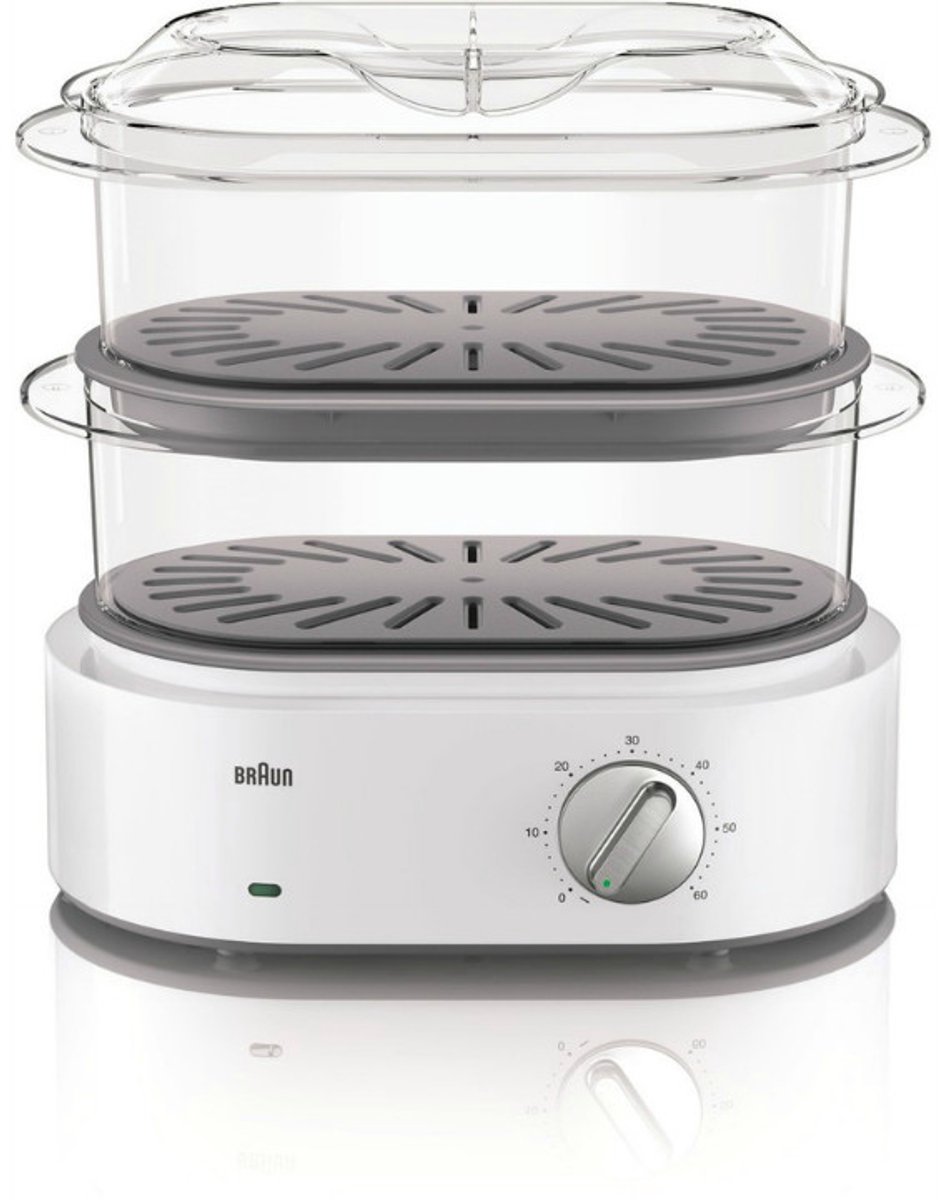 Braun TributeCollection-stoomkoker FS 5100WH - Stoomkoker - Wit
