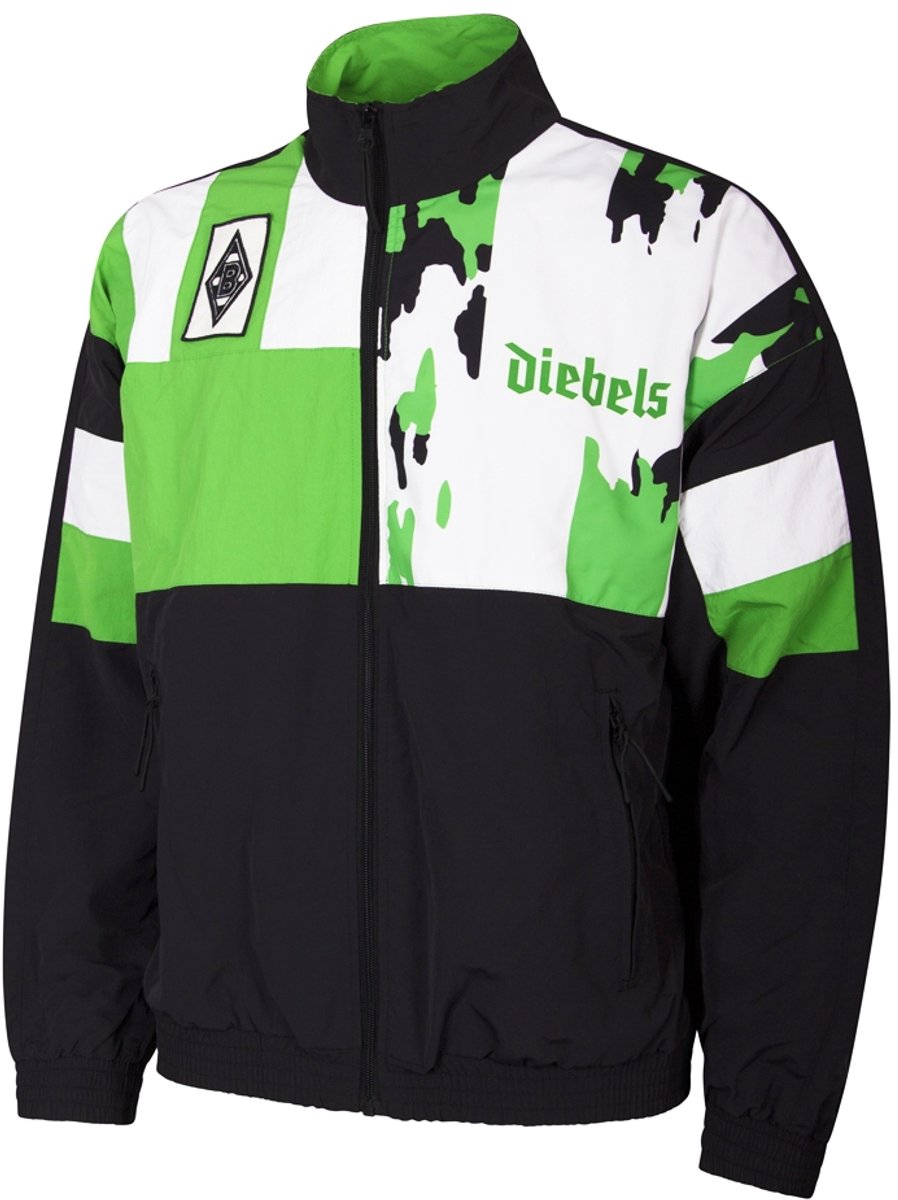 COPA - Borussia Mönchengladbach 1995 - Retro Voetbalvest - Heren - Zwart - S