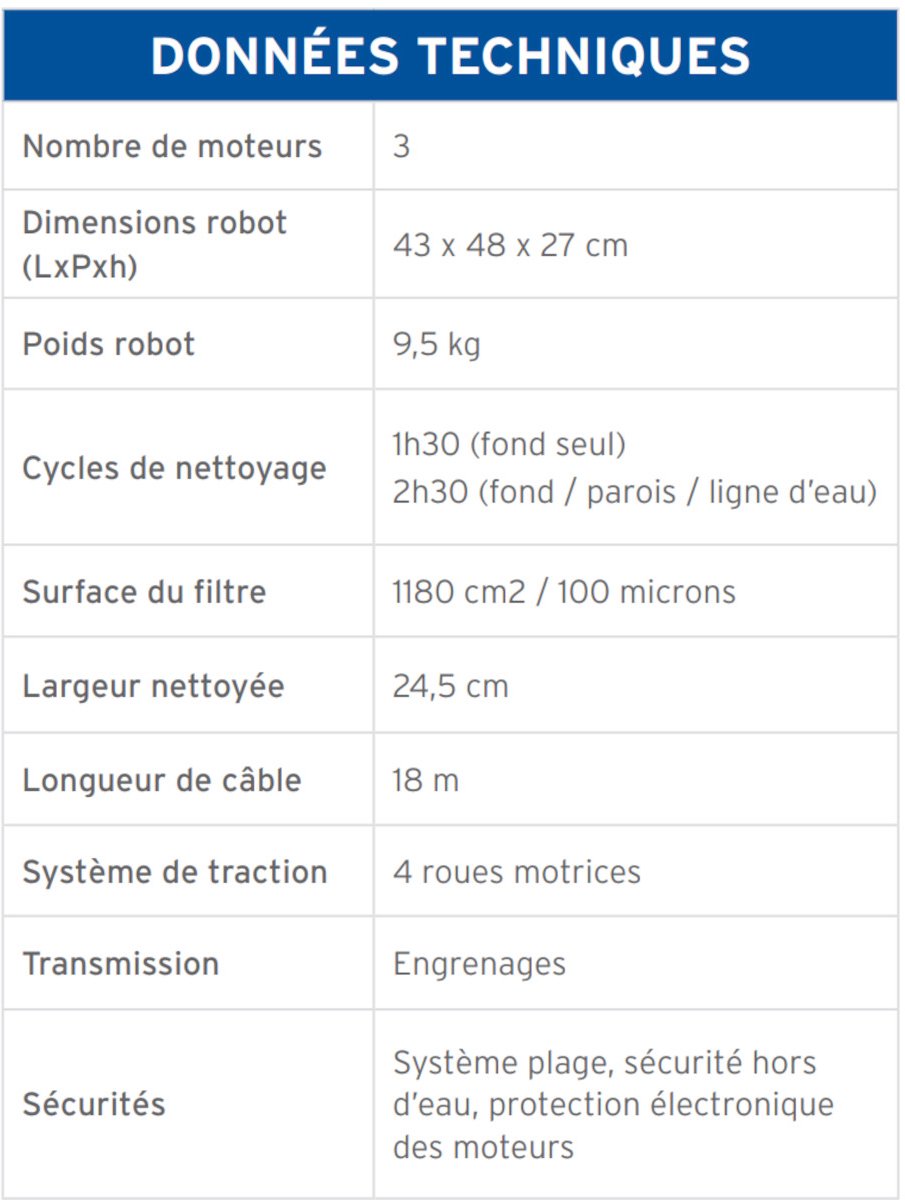 Zodiac Vortex OV 5300 SW pool robot