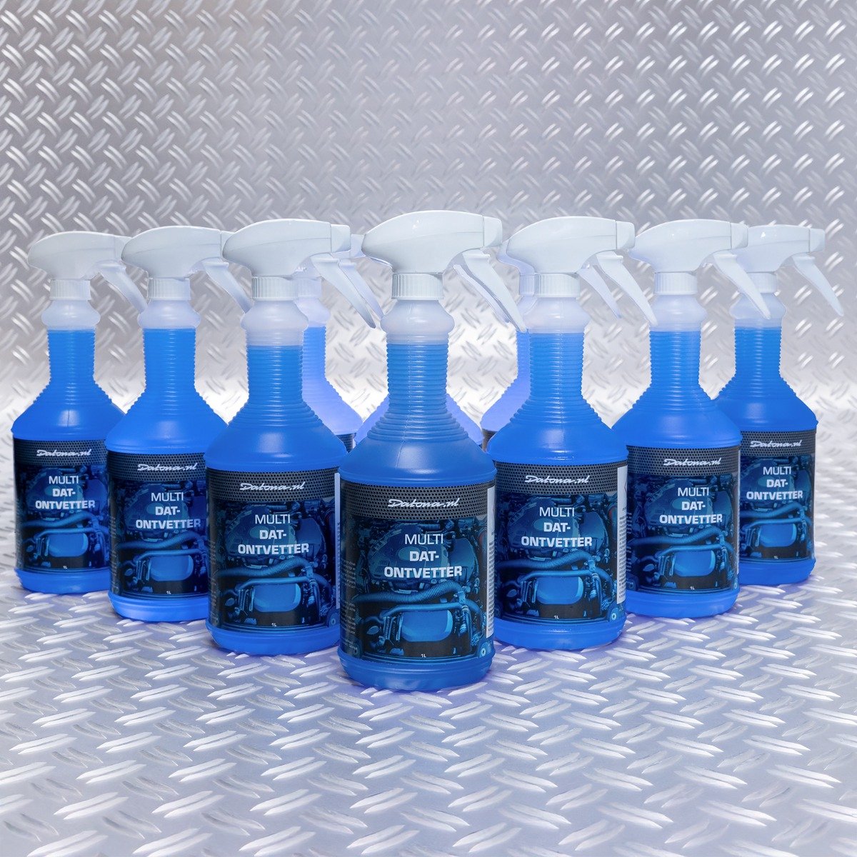 Datona® DatOntvetter - 10 stuks - Industriële ontvetter voor werkplaats en vloer - Blauw