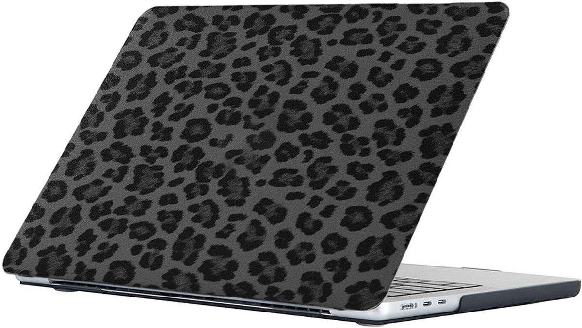 Mobigear Laptophoes geschikt voor Apple MacBook Air 15 Inch (2023-2026) Hoes Laptopcover MacBook Case | Mobigear Hardshell - Zwart - Model A2941 / A3114 / A3241 / A3448