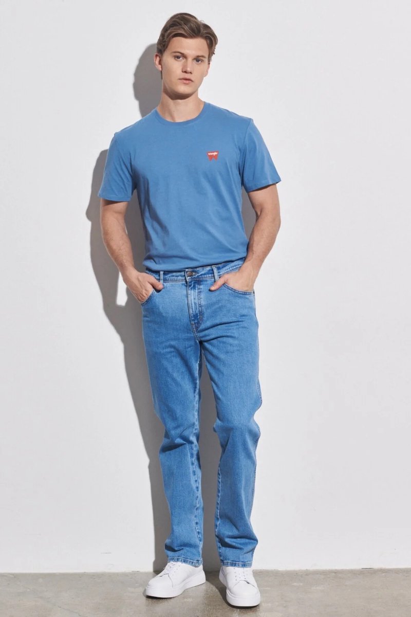 Wrangler Heren Jeans Broeken TEXAS regular/straight Fit 32W 30L Volwassenen Rustic 112352715