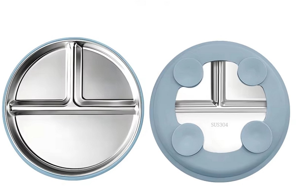 Roestvrij stalen broodtrommel en thermosfles, baby hertje - Little green planet